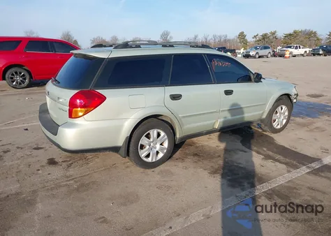 2005 Subaru Outback 2.5I from USA, damaged, VIN 4S4BP61C257380291